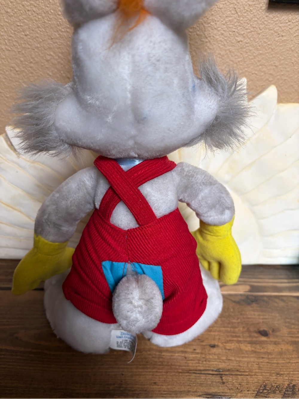 Disney Roger Rabbit 17 inch 1987 Standing Plush Rabbit - Picture 7 of 15